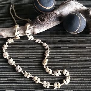 Bone necklace
